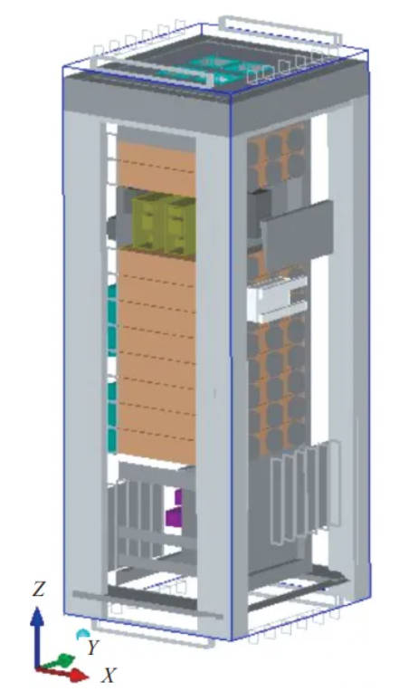 CFD simulation analysis model of charging pile